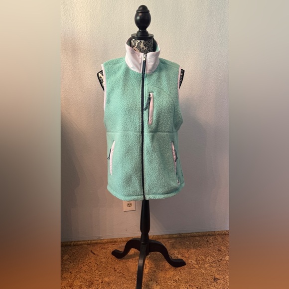 Women's Mint & Lavendar 'Cragmont' Fleece Vest - Picture 5 of 12